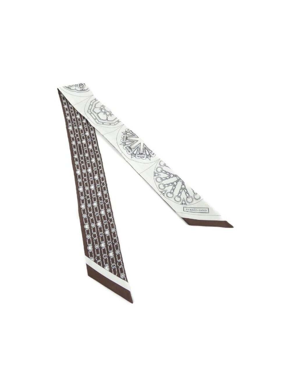 Hermes L'effet Kaleidoscope Twilly Scarf